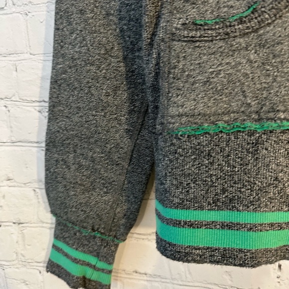 lululemon athletica Gray and Green full zip scuba Hoodie - Picture 6 of 14